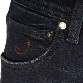 Jacob Cohen Blue Cotton Men's Jeans