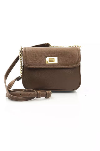 Cerruti 1881 Brown Leather Women's Crossbody Bag