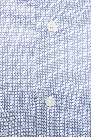 Robert Friedman Light Blue Cotton Men Shirt