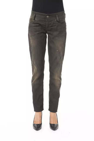 BYBLOS Black Cotton Women Jeans