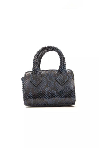 Pompei Donatella Blue Leather Women Tote