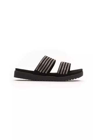 Péché Original Silver Textile Women Sandal