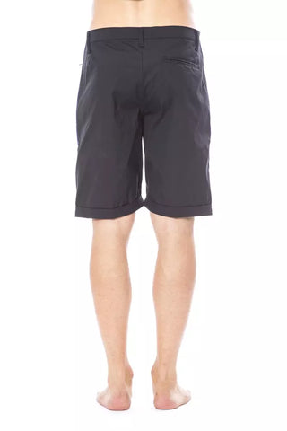 Verri Black Cotton Men's Short