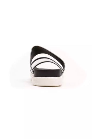 Péché Original Silver Polyethylene Women Sandal