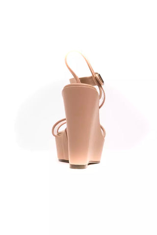 Péché Original Beige Polyethylene Women Sandal