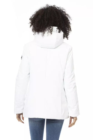 Baldinini Trend White Polyester Women's Jacket