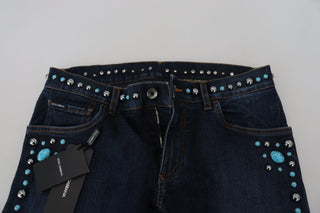 Dolce & Gabbana Studded Opulence Denim Jeans