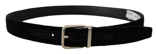 Dolce &amp; Gabbana Elegant Grosgrain Leather Belt