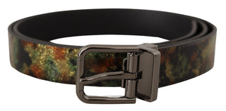 Dolce &amp; Gabbana Elegant Dual-Tone Leather Belt