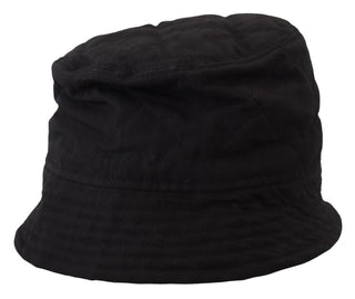 Dolce & Gabbana Elegant Black Bucket Cap