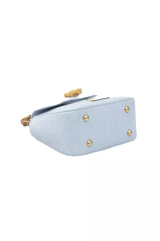 Baldinini Trend Light Blue Polyurethane Women's Crossbody