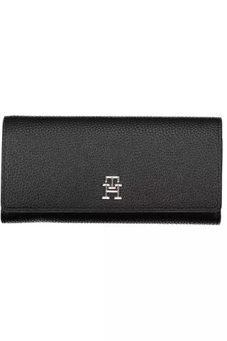 Tommy Hilfiger Black Polyethylene Women Wallet