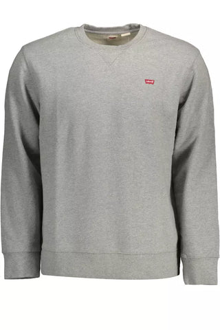 Levi's Gray Cotton Men Sweater