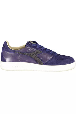 Diadora Blue Leather Women Sneaker