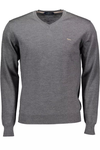 Harmont &amp; Blaine Gray Wool Men's Sweater