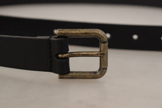 Dolce &amp; Gabbana Elegant Italian Leather Belt