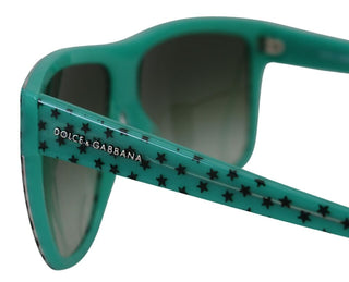 Dolce & Gabbana Chic Square Sunglasses with Star Pattern