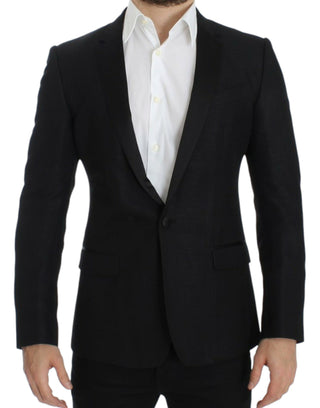 Dolce &amp; Gabbana Elegant Martini Slim Fit Blazer Jacket