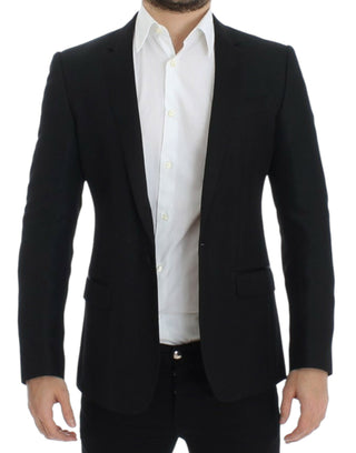 Dolce &amp; Gabbana Elegant Martini Slim Fit Blazer Jacket