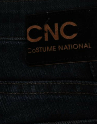 Costume National Chic Superskinny Blue Denim Jeans