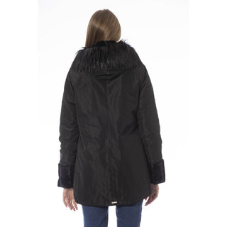 Baldinini Trend Black Polyester Women's Jacket