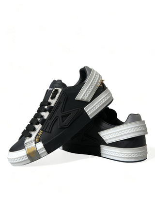 Dolce &amp; Gabbana Elegant Calfskin Low Top Sneakers