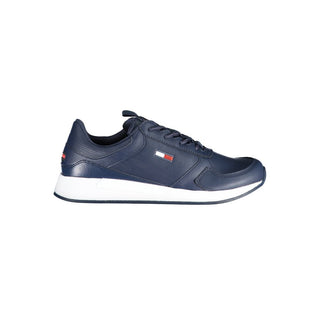 Tommy Hilfiger Blue Polyethylene Men Sneaker