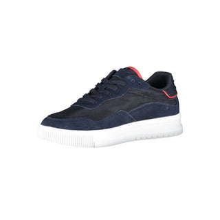 Tommy Hilfiger Blue Polyester Men Sneaker