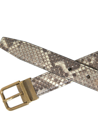 Dolce &amp; Gabbana Elegant Italian Leather Belt