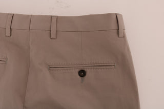 Dolce &amp; Gabbana Chic Beige Chinos Casual Pants