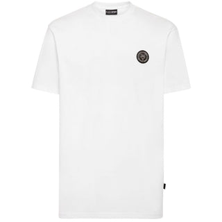 Plein Sport White Cotton Men's T-Shirt