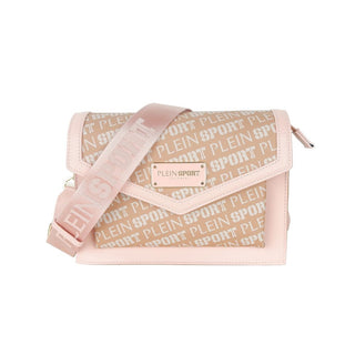 Plein Sport Pink Polyamide Women's Crossbody Bag