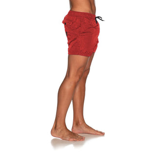 Refrigiwear Red Nylon Men Swim Short