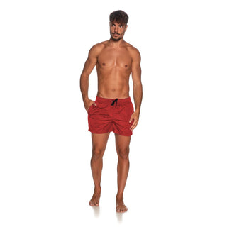 Refrigiwear Red Nylon Men Swim Short