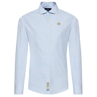 La Martina Light Blue Cotton Shirt