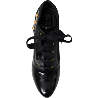 Dolce &amp; Gabbana Black Jersey Stretch Ankle Boots Shoes