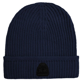 La Martina Blue Acrylic Men Beanie