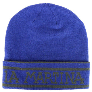 La Martina Blue Acrylic Hats &amp; Cap