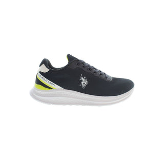 US POLO ASSN. Blue Polyester Men Sneaker