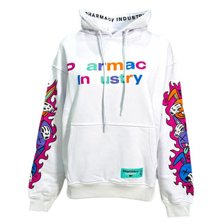 Pharmacy Industry White Cotton Women Sweatshirt