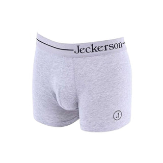 Jeckerson Gray Cotton Men's Boxer