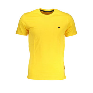 Harmont &amp; Blaine Yellow Cotton T-Shirt