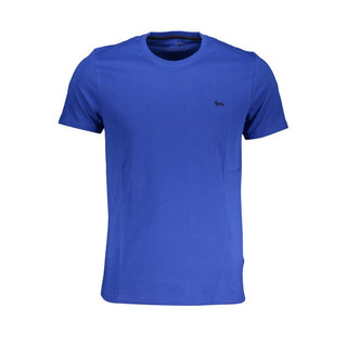 Harmont &amp; Blaine Blue Cotton T-Shirt