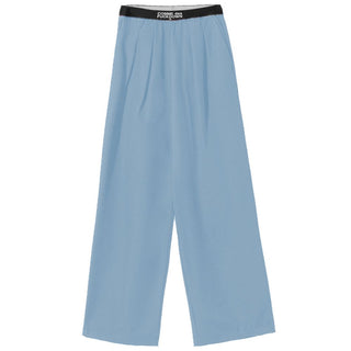 Comme Des Fuckdown Light Blue Polyester Jeans & Pant