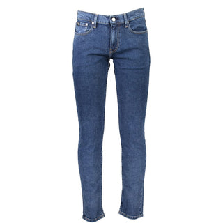 Calvin Klein Blue Cotton Jeans &amp; Pant