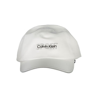 Calvin Klein White Cotton Hats &amp; Cap