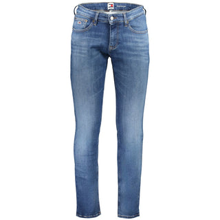 Tommy Hilfiger Blue Cotton Jeans &amp; Pant