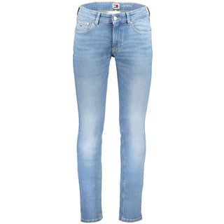 Tommy Hilfiger Light Blue Cotton Jeans &amp; Pant