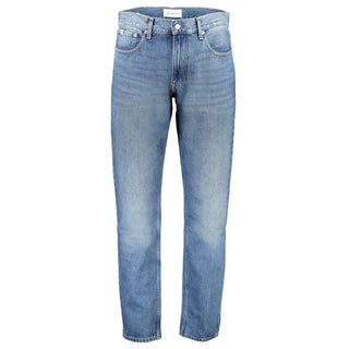 Calvin Klein Blue Cotton Jeans &amp; Pant