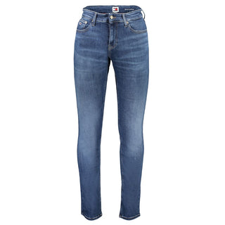 Tommy Hilfiger Blue Cotton Jeans &amp; Pant